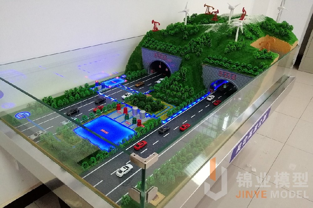 吴定高速杨井隧道消防系统模型