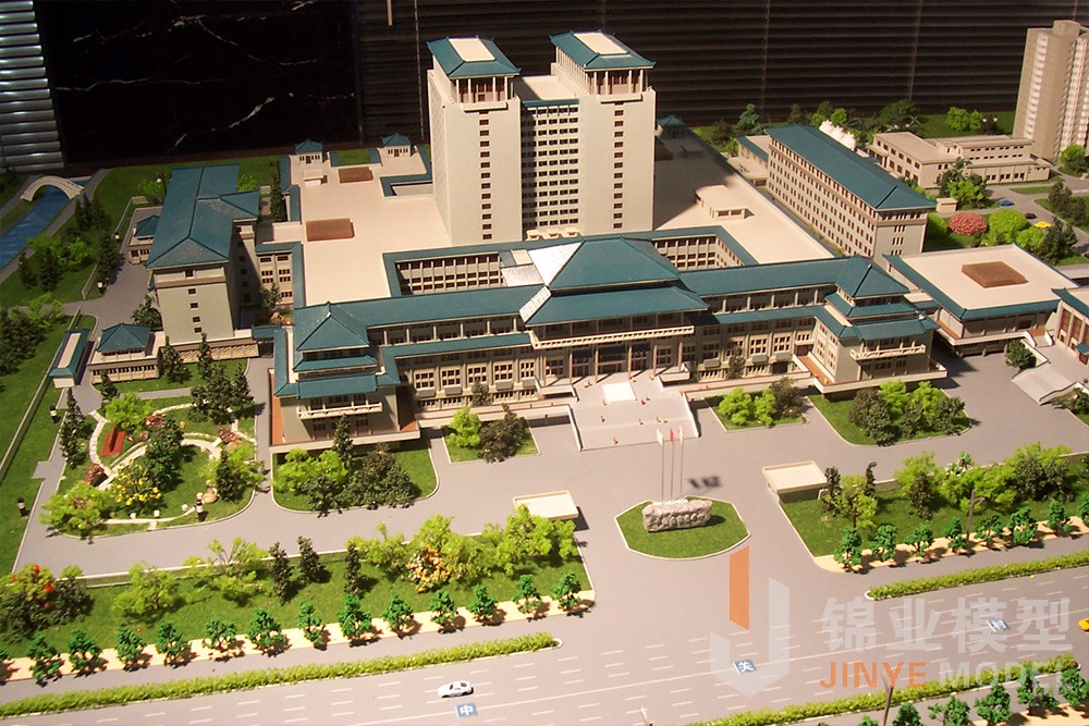 北京图书馆模型
