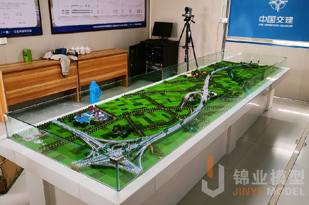 高速公路沙盘