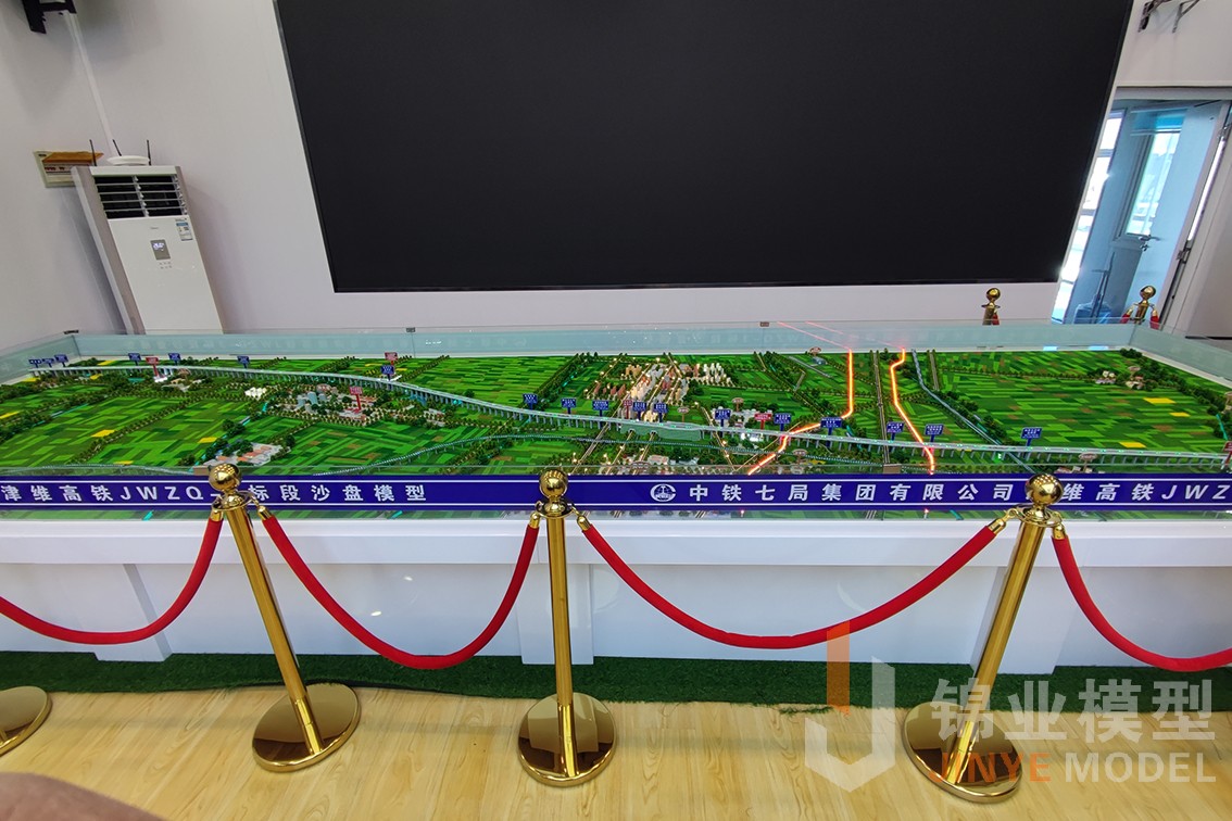 高铁线路模型