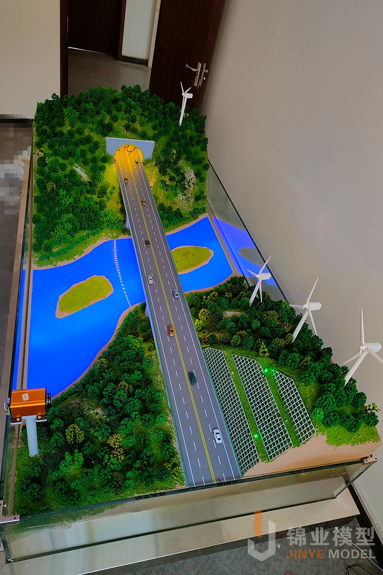 公路隧道桥梁监测模型