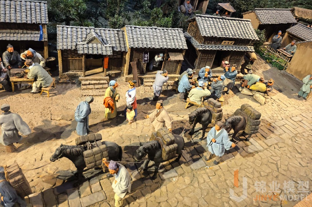 如何做好古场景复原沙盘