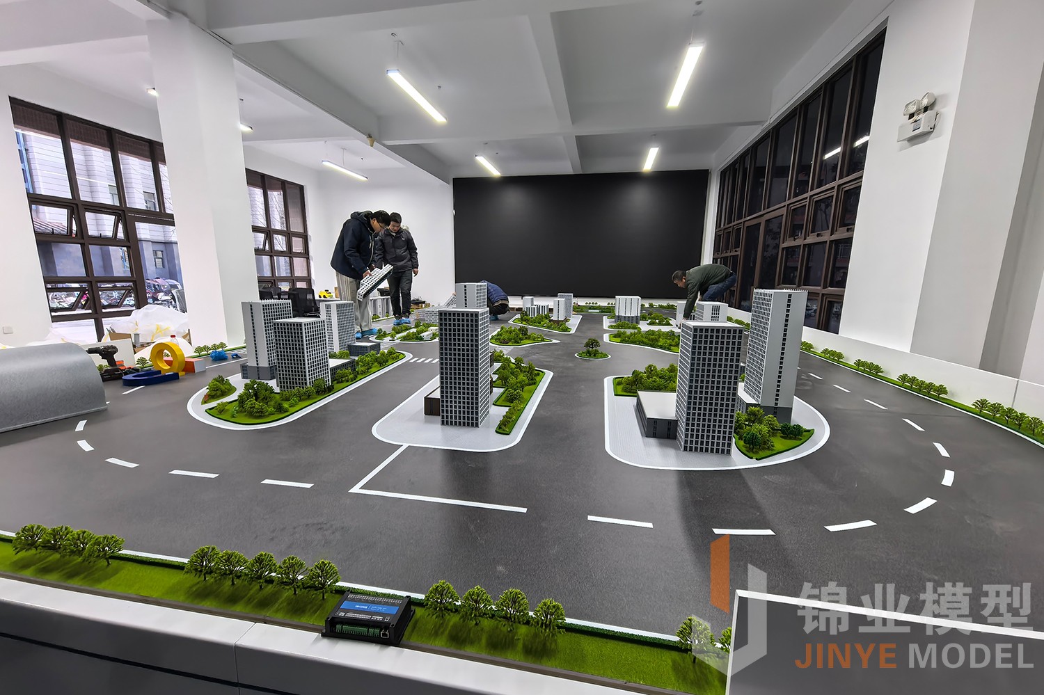 12m×6m的大型实体沙盘